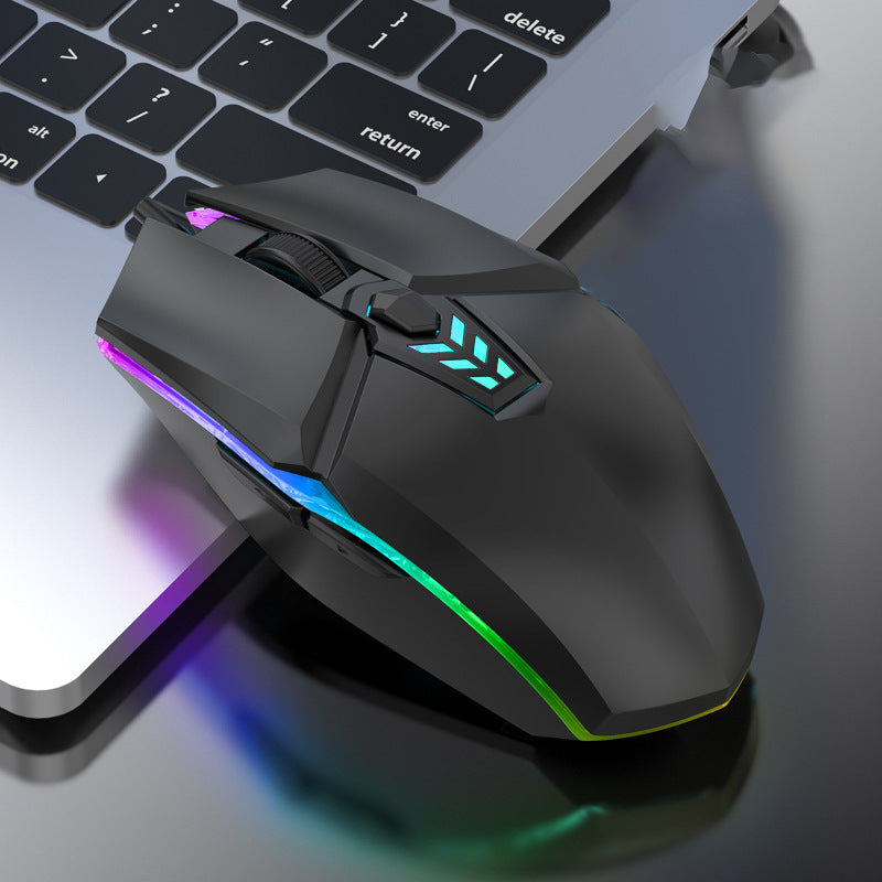Gaming-Maus mit Ergonomischem Design und Rgb-Beleuchtung Brehn