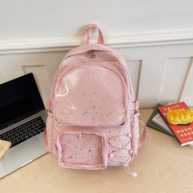 Kosmisches Multi-Taschen-Rucksack