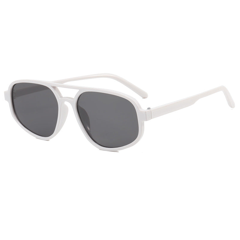 Damen modische Oversized-Sonnenbrille mit trendy Rahmen Brehn