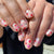 Erdbeer-Themen Press-On Nagelkunst Brehn