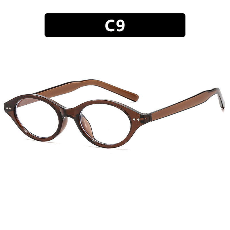Damen Katzenaugen-Sonnenbrille mit einzigartigem Muster Brehn