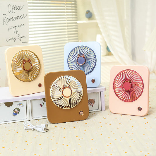 Damen tragbarer Handventilator im originellen Affen-Design Brehn
