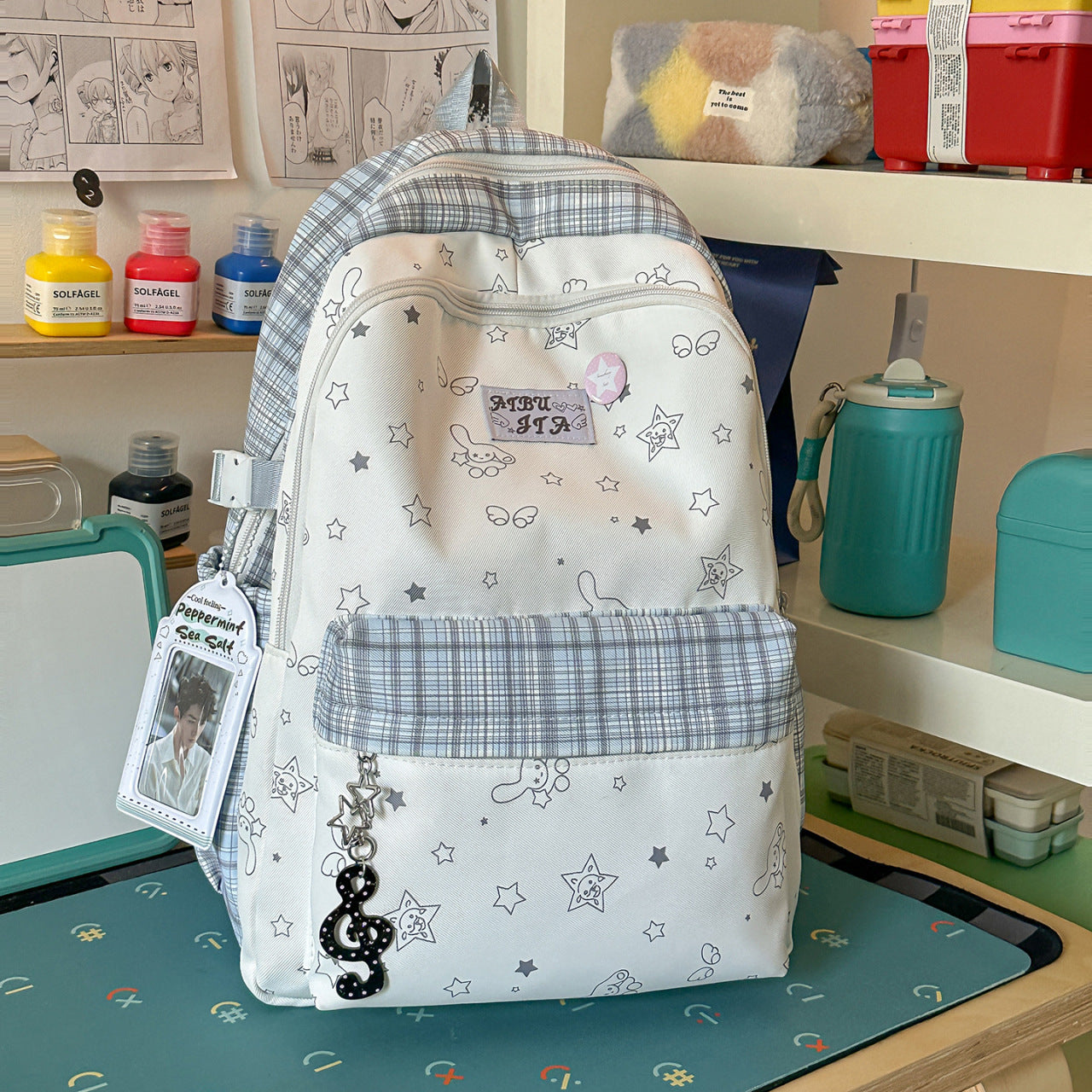 Fun-Themen Sternmuster Rucksack