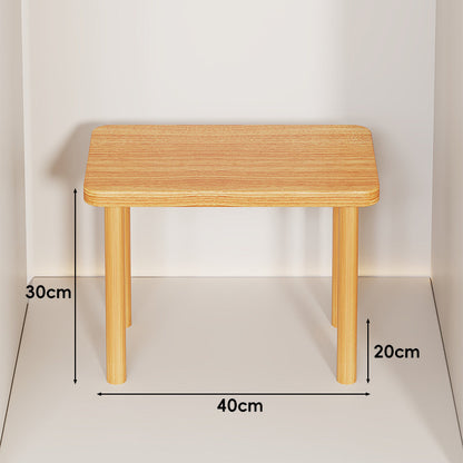 Verstellbarer Mehrhöhe Holz Monitorständer und Desktop Regal