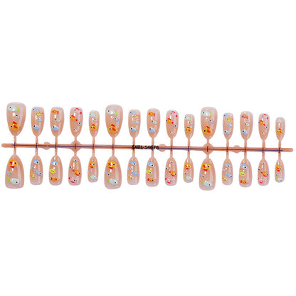 Kunstnagelset mit verspielten Fischmotiven Brehn
