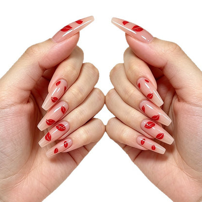 Glatte mandelförmige Nagelkunstverstärkungen Brehn