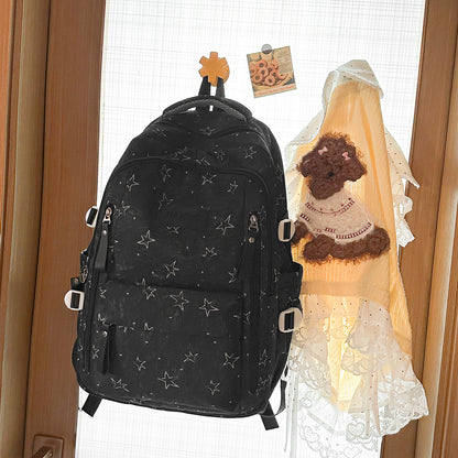 Stylischer Star-Emblazoned Alltagsrucksack Brehn