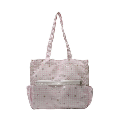 Illustrierte Canvas-Shopper-Tasche Brehn