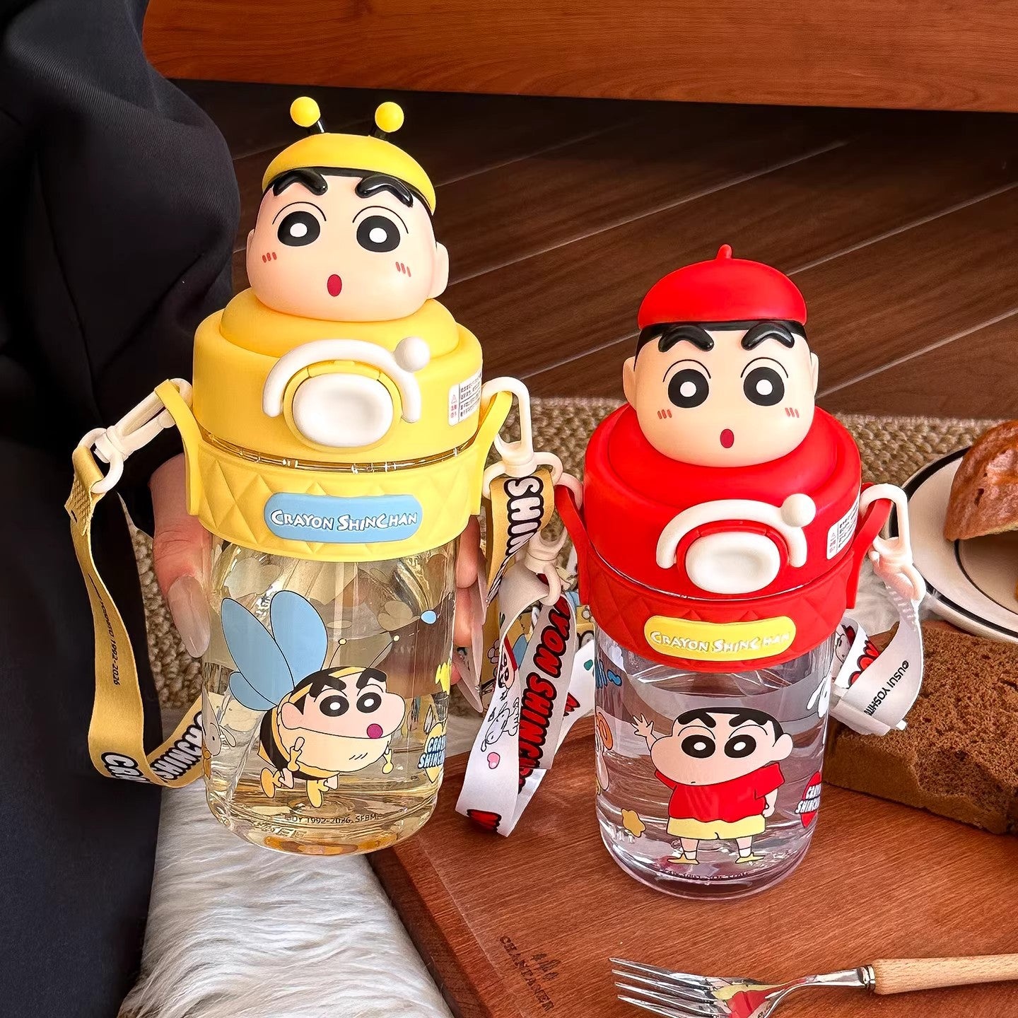 Damen Kinder-Trinkflasche mit Anhänger Brehn