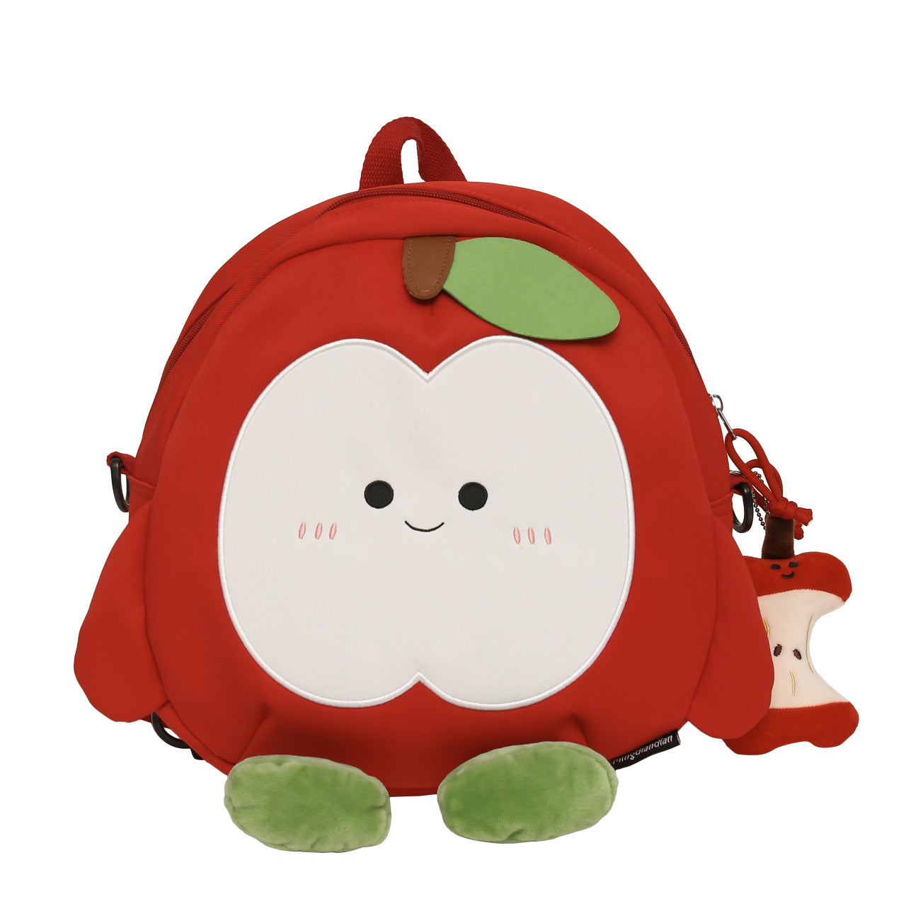 Plüsch-Rucksack mit Apfelmotiv Brehn