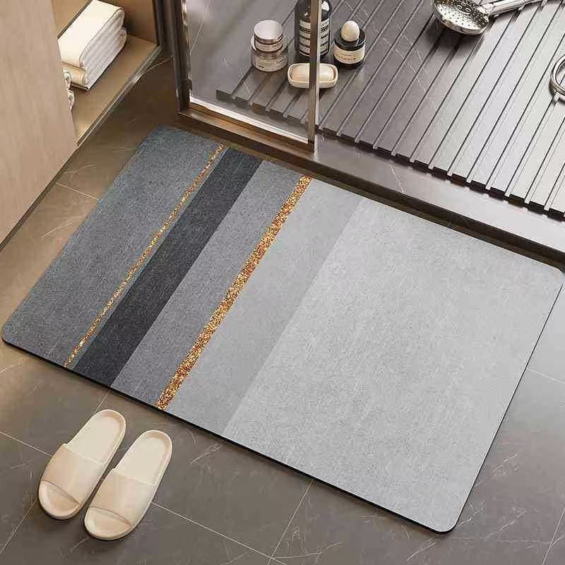 Geometrisches Muster Badezimmermatte Brehn