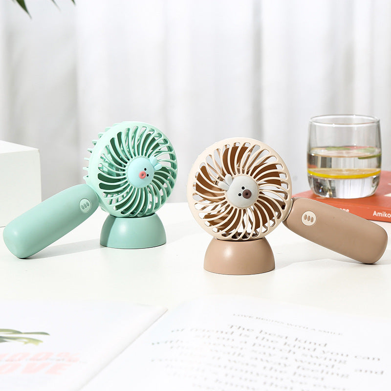 Unisex tragbarer Handventilator mit süßem Tierdesign Brehn
