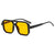 Bold Angular Oversized Sonnenbrille