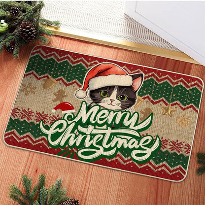 Weihnachts-Themen Dekorativer Türmatte Brehn