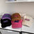 Damen Fuzzy Texturiertes Baseball Cap Brehn