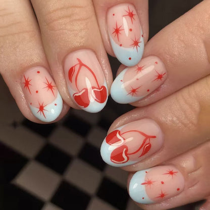 Künstlerisches Kirschblüten-Nagelkunst-Kit