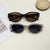 Modische Cat-Eye Sonnenbrille für Stilvolle Outfits Brehn