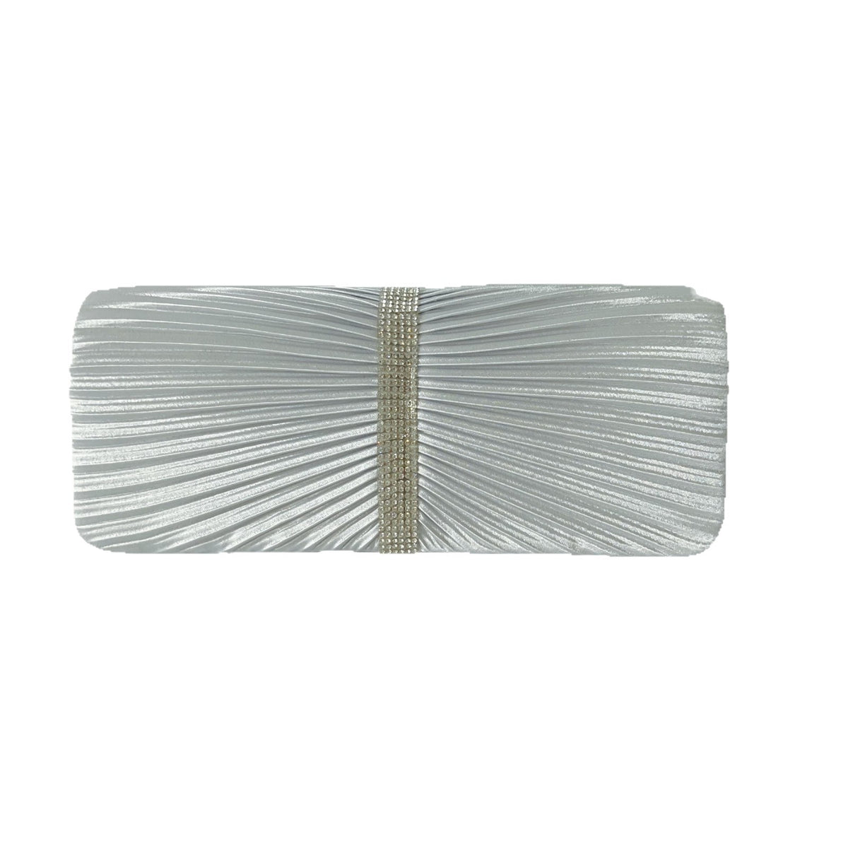 Falten Satin Abend Clutch