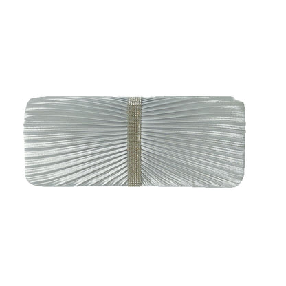 Falten Satin Abend Clutch