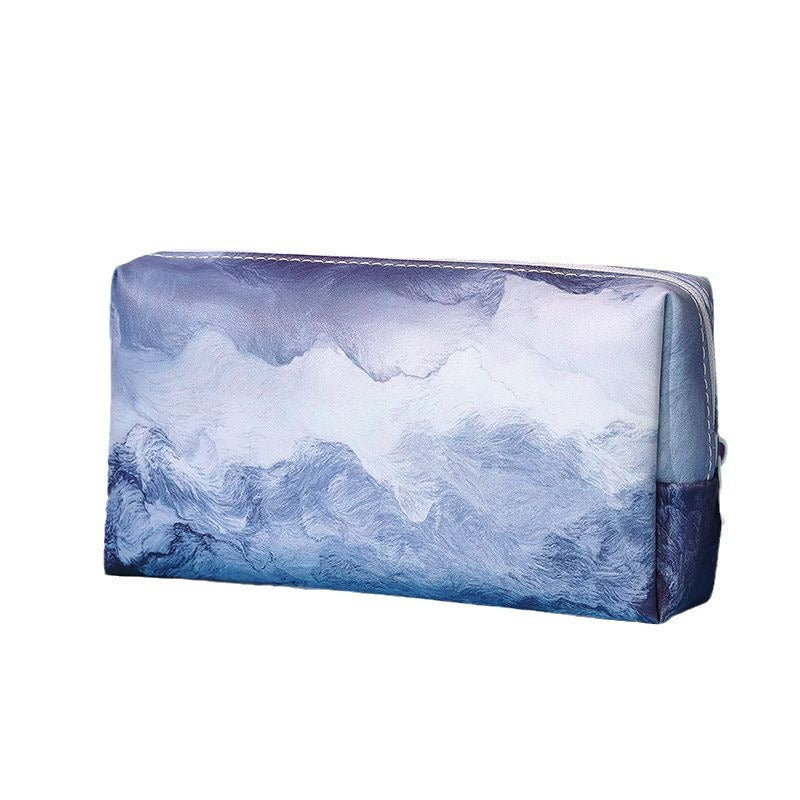 Künstlerisches Aquarelldruck Federmäppchen Brehn