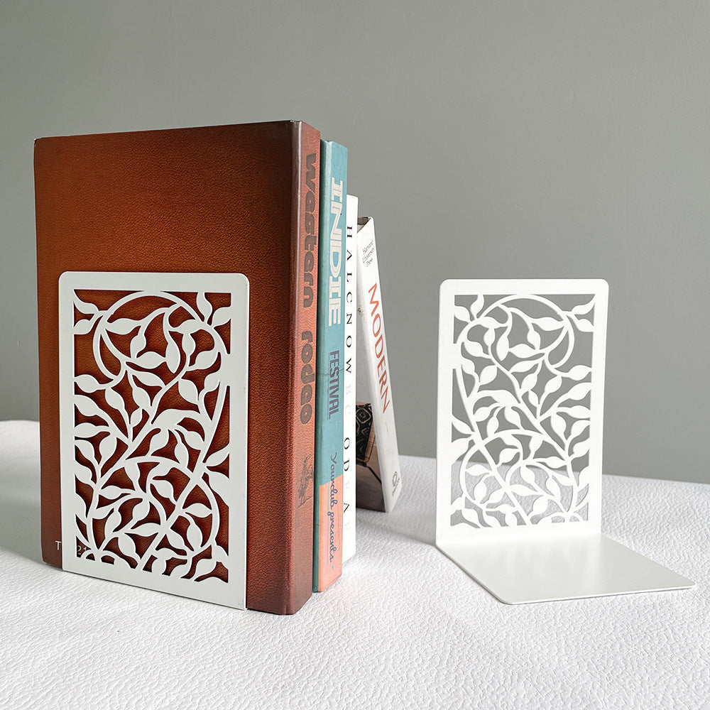 Dekorative Botanische Design Bücherstützen