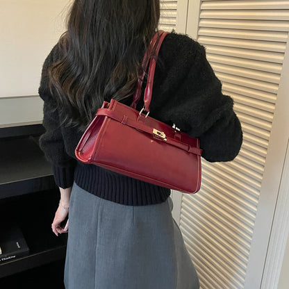 Luxuriöse Strukturierte Schulter Handtasche