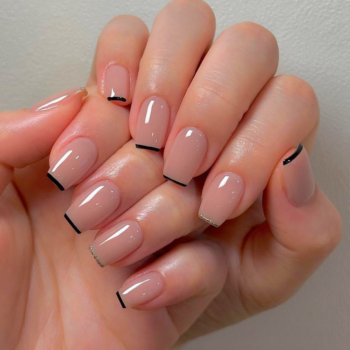 Elegante Gel-Nagelkunstverlängerungen Brehn