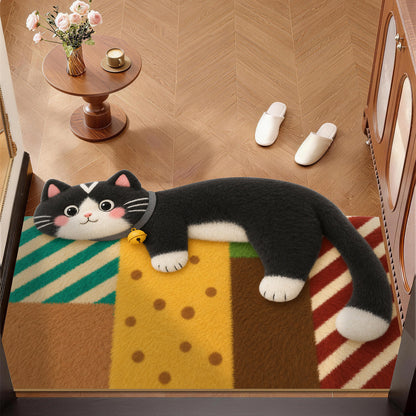 Plüsch-Katzen-Themenmatte