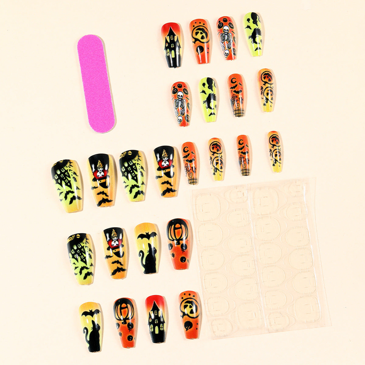 Halloween-Themen 3D Nagelkunst Erweiterungen Brehn 1789713455