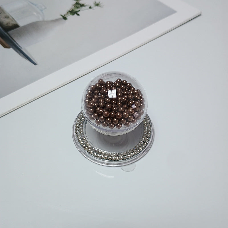Dekorativer Beaded Kosmetikspiegel Brehn