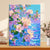 Florale Kunstleinwand Brehn