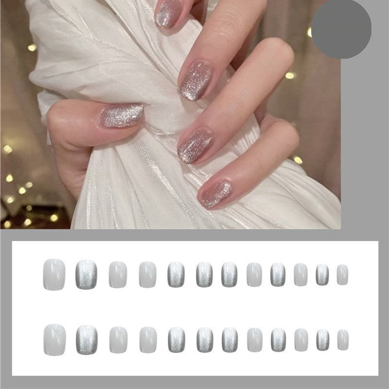Glitzerndes Glam Press-On Nagelset Brehn