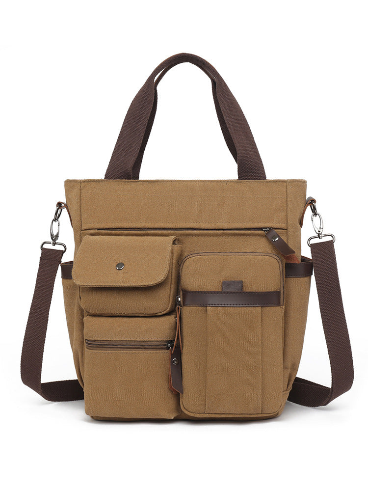 Multi-Taschen Canvas Tragetasche Brehn