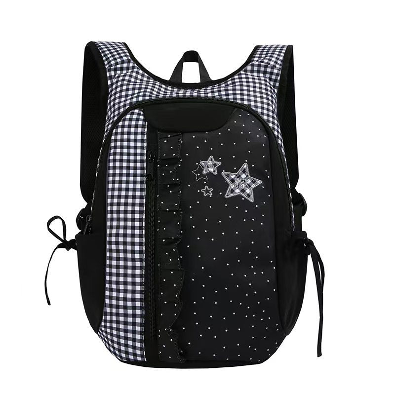 Multi-Taschen Rüschendesign Rucksack Brehn