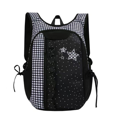Multi-Taschen Rüschendesign Rucksack Brehn