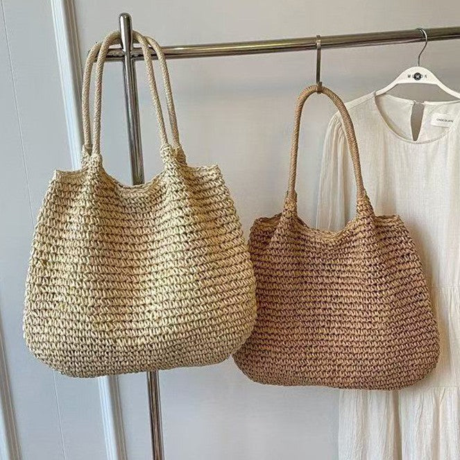 Handtasche Aus Handgefertigtem Naturmaterial mit Robustem Design Brehn