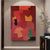 Abstrakte expressionistische Wandkunst