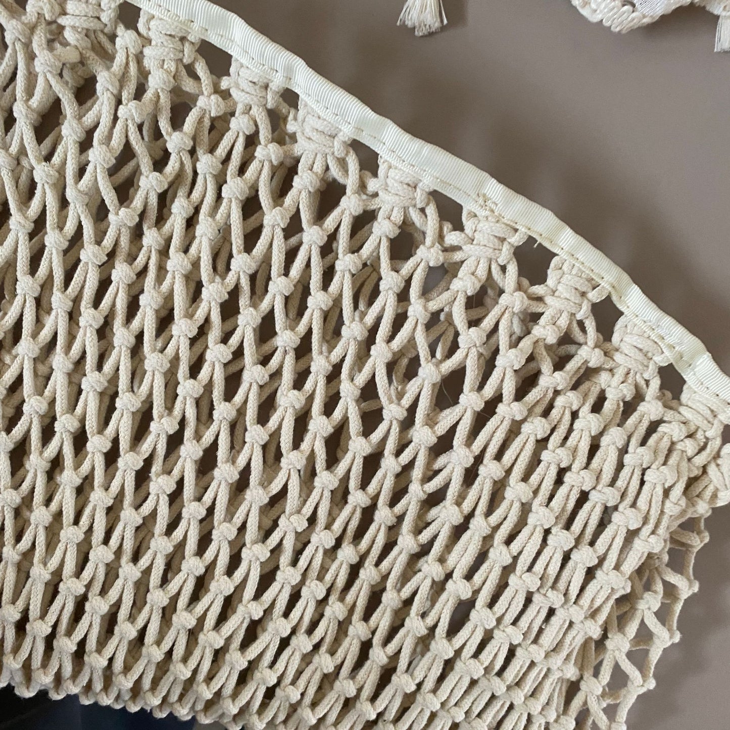 Handgeknüpfte Einkaufsnetz-Tasche Brehn