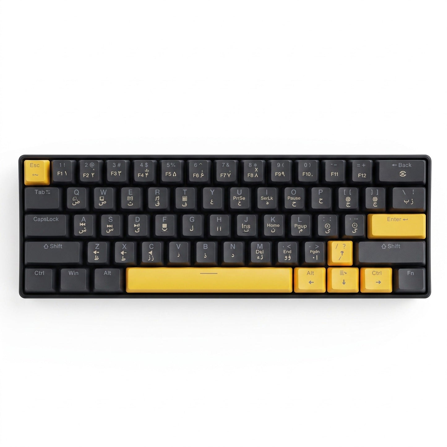 Kompakte kabelgebundene RGB mechanische Gaming-Tastatur Brehn