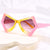 Damen polygonale Sonnenbrille im extravaganten Design Brehn