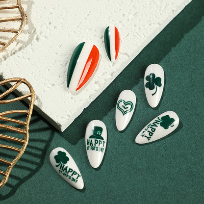 Trendige Nagelkunst im Irland-Stil Brehn