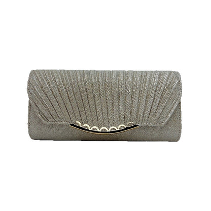 Texturierte Abend-Clutch