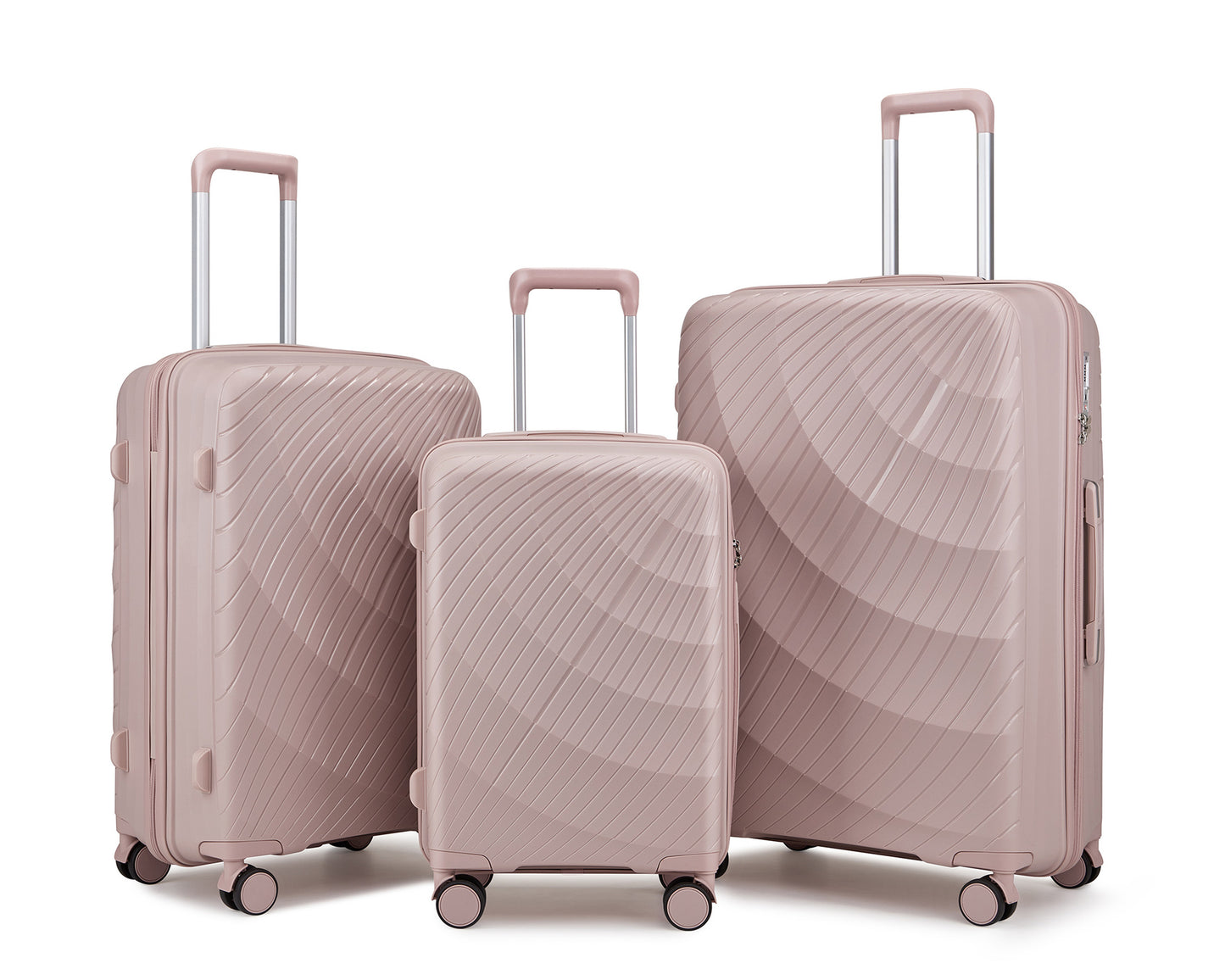 Unisex Premium Texturiertes Hartschalen-Gepäckset Brehn