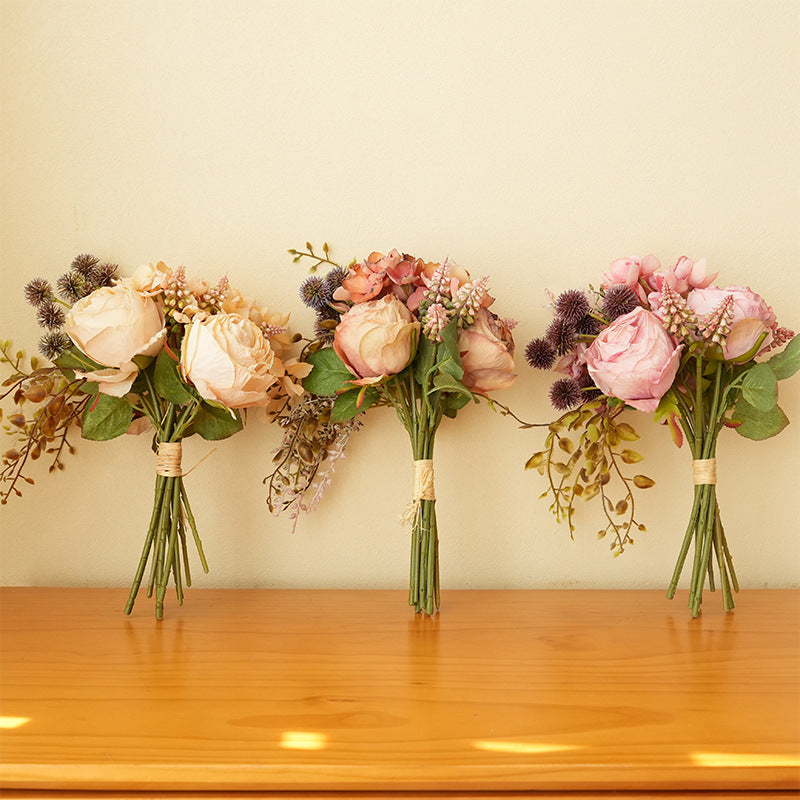 Elegante Kunstblumenstrauß Brehn
