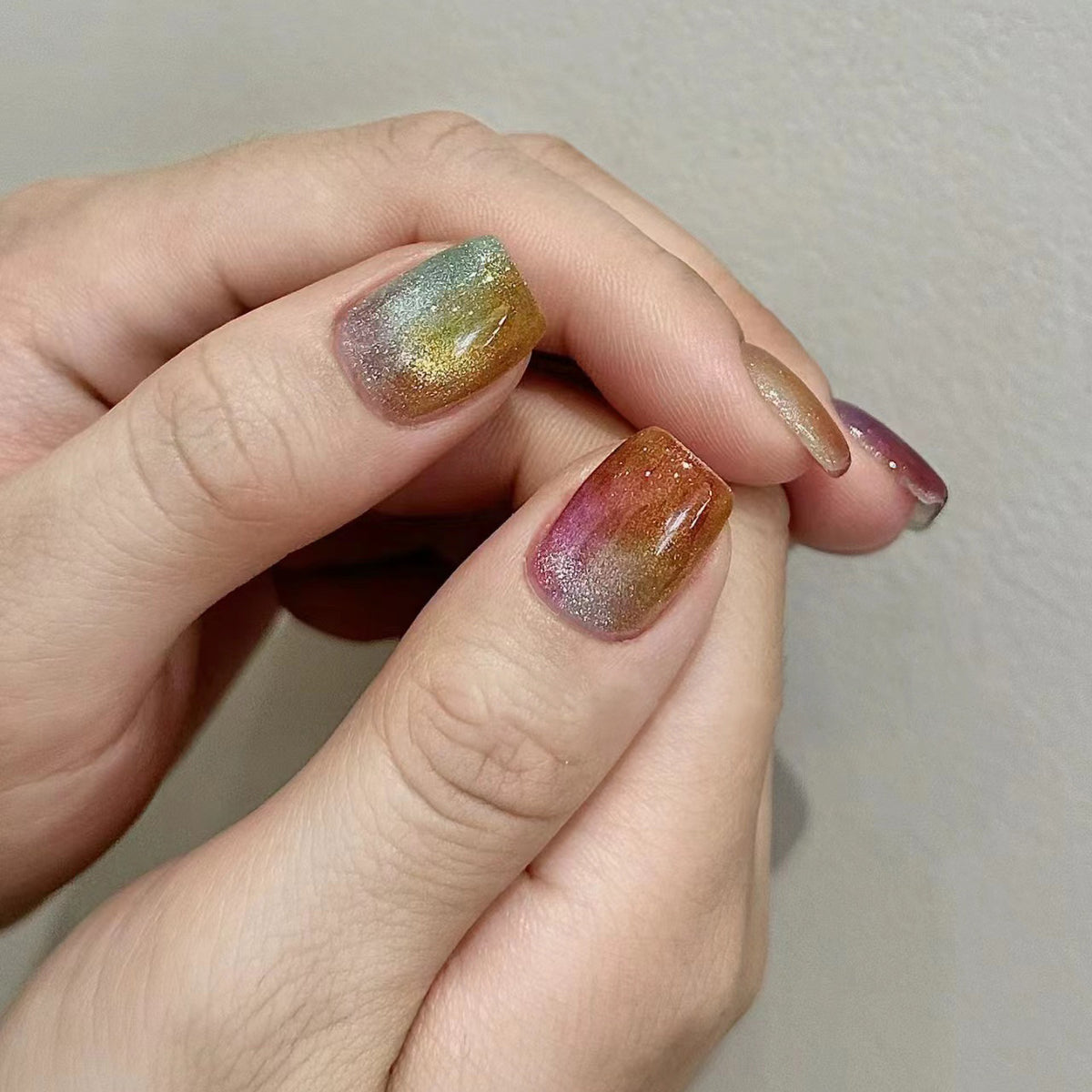 Gradient Shimmer Press-On Nägel Brehn