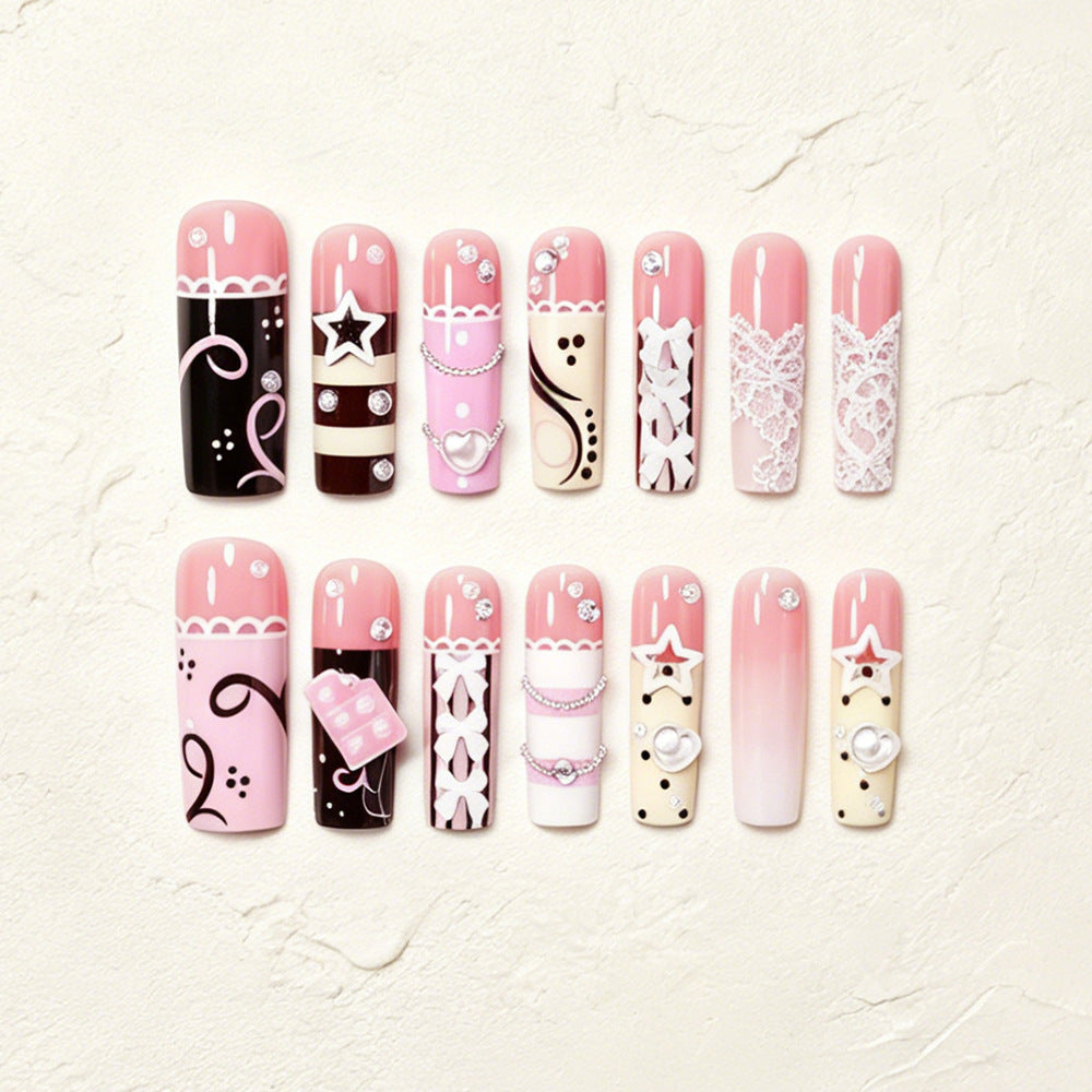 Elegante Künstlerische Nagelüberzüge Brehn