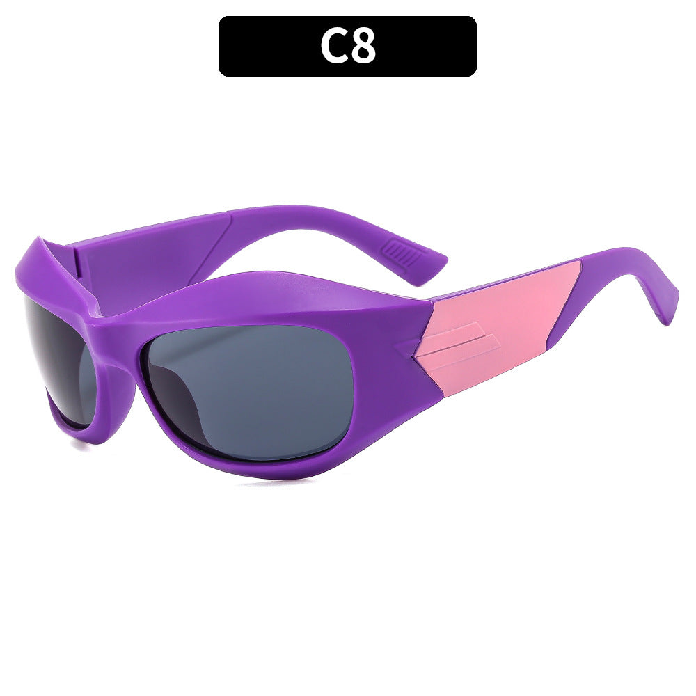 Sportliche Schutzwickel-Sonnenbrille