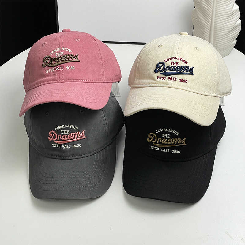 Unisex Vintage-inspirierte bestickte Baseballmütze Brehn
