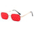 Damen modische Achtkant-Sonnenbrille mit luxuriösen Metallrahmen Brehn