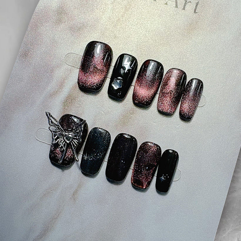 Dekoratives Press-On Nagelset Brehn